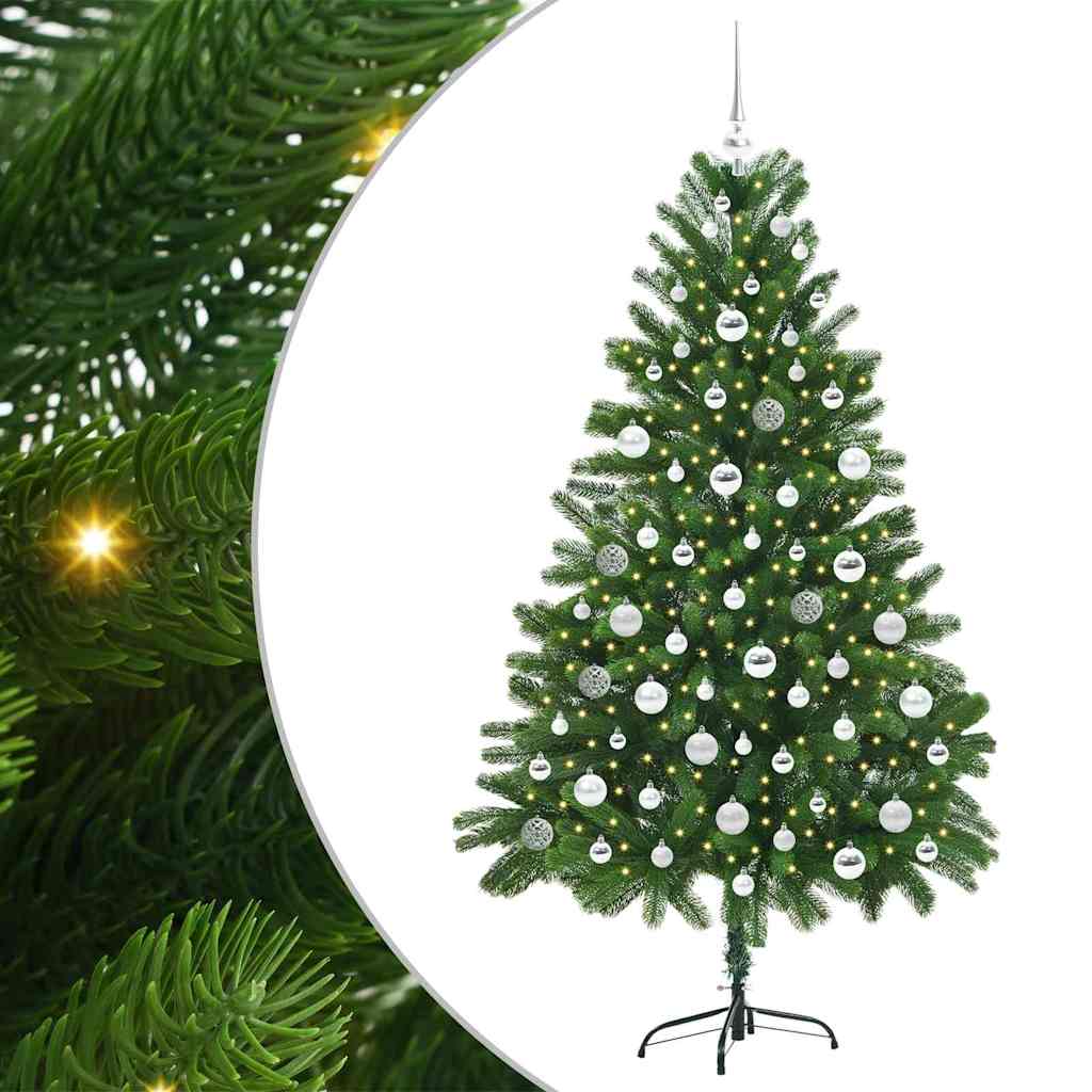 Christmas Tree with 300 LEDs with Stand Green 180 cm PE