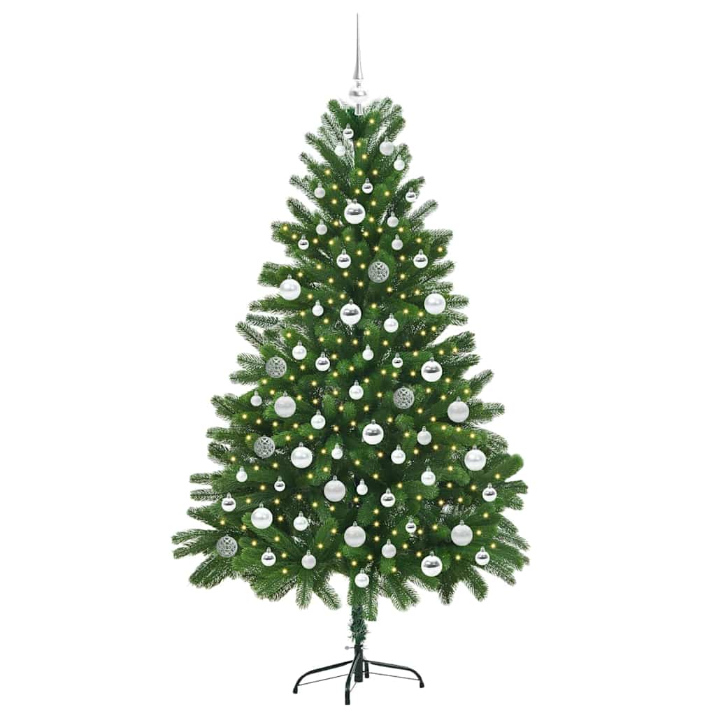 Christmas Tree with 300 LEDs with Stand Green 180 cm PE
