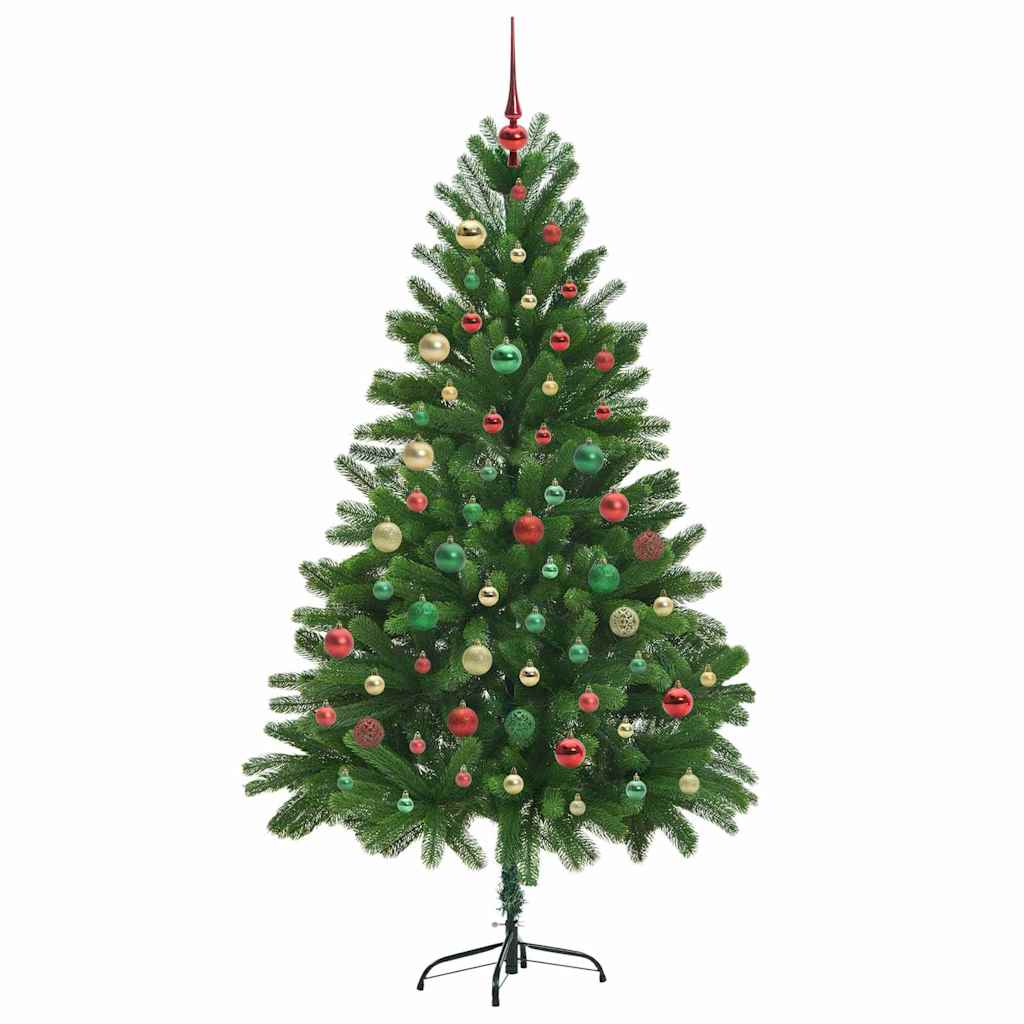 Christmas Tree with 300 LEDs with Stand Green 180 cm PE