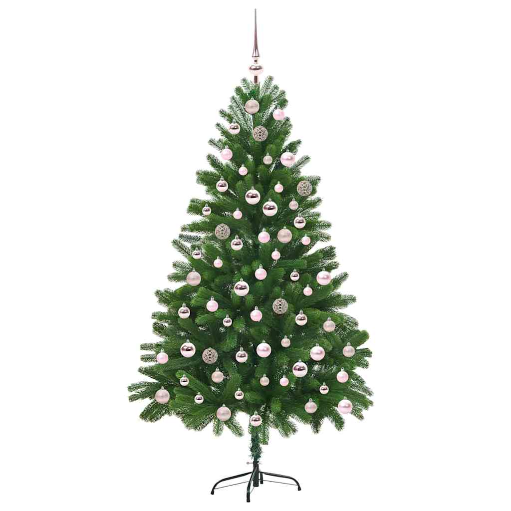 Christmas Tree with 300 LEDs with Stand Green 210 cm PE