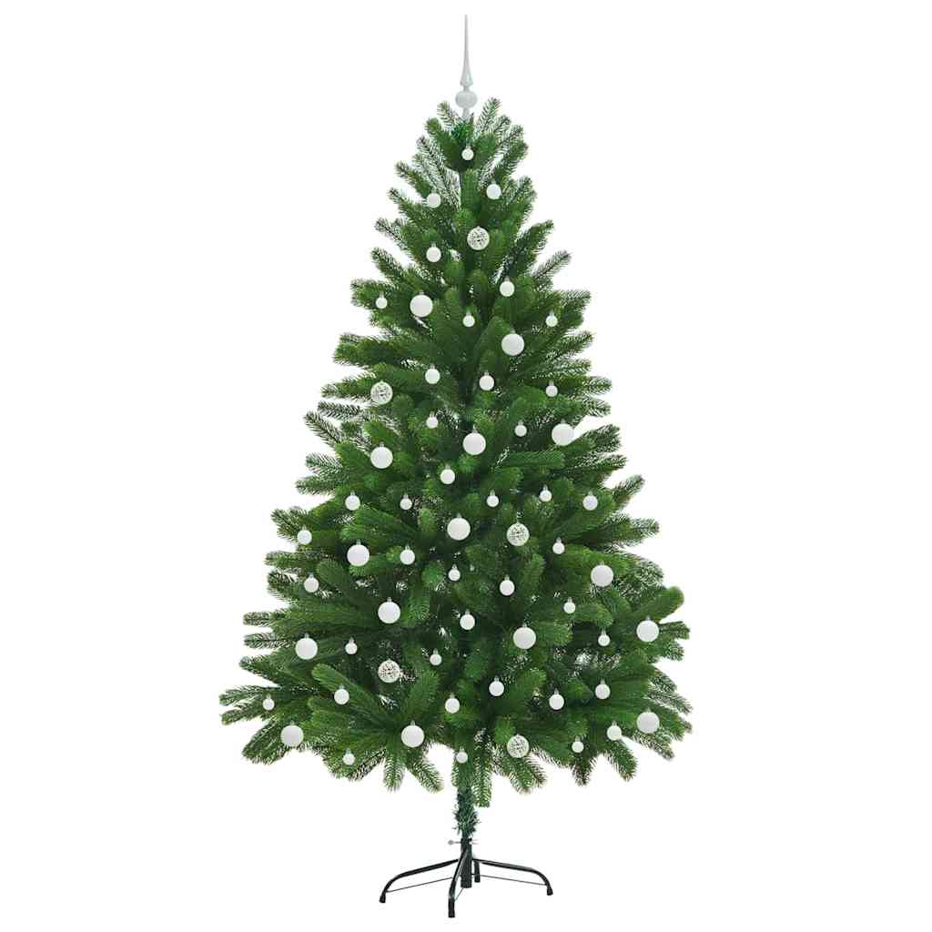 Christmas Tree with 300 LEDs with Stand Green 210 cm PE