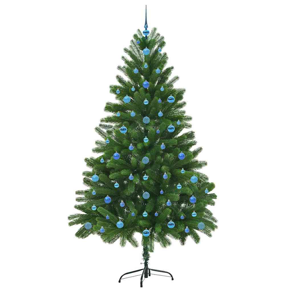 Christmas Tree with 300 LEDs with Stand Green 210 cm PE