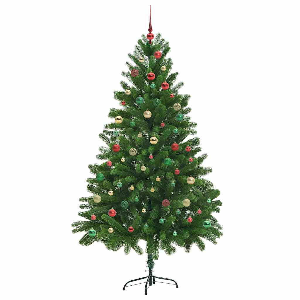 Christmas Tree with 300 LEDs with Stand Green 210 cm PE