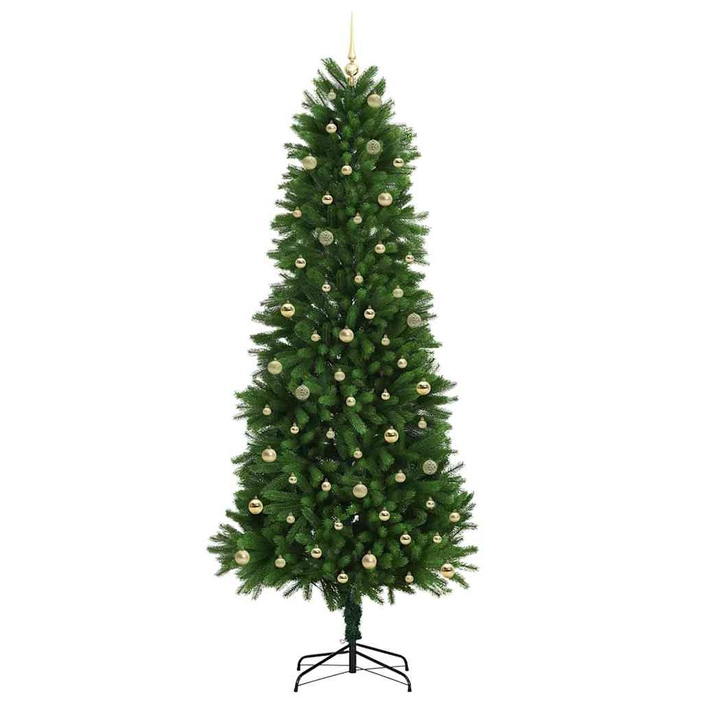Christmas Tree with 300 LEDs with Stand Green 240 cm PE