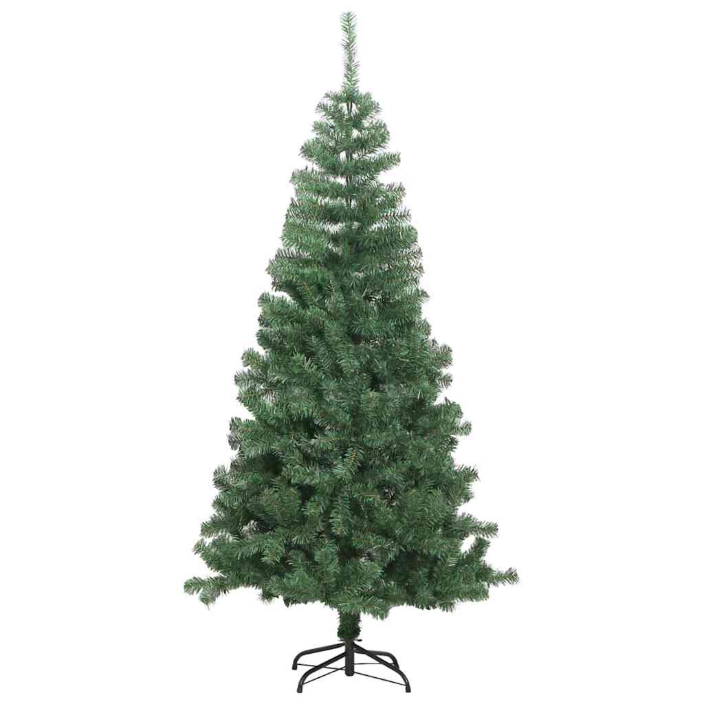 Christmas Tree with 150 LEDs with Stand Green 120 cm PVC