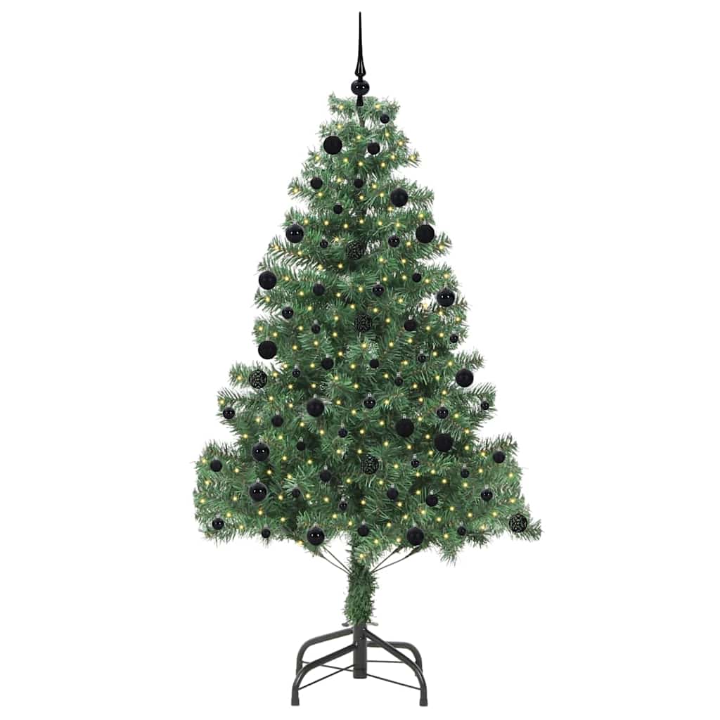 Christmas Tree with 300 LEDs with Stand Green 210 cm PVC