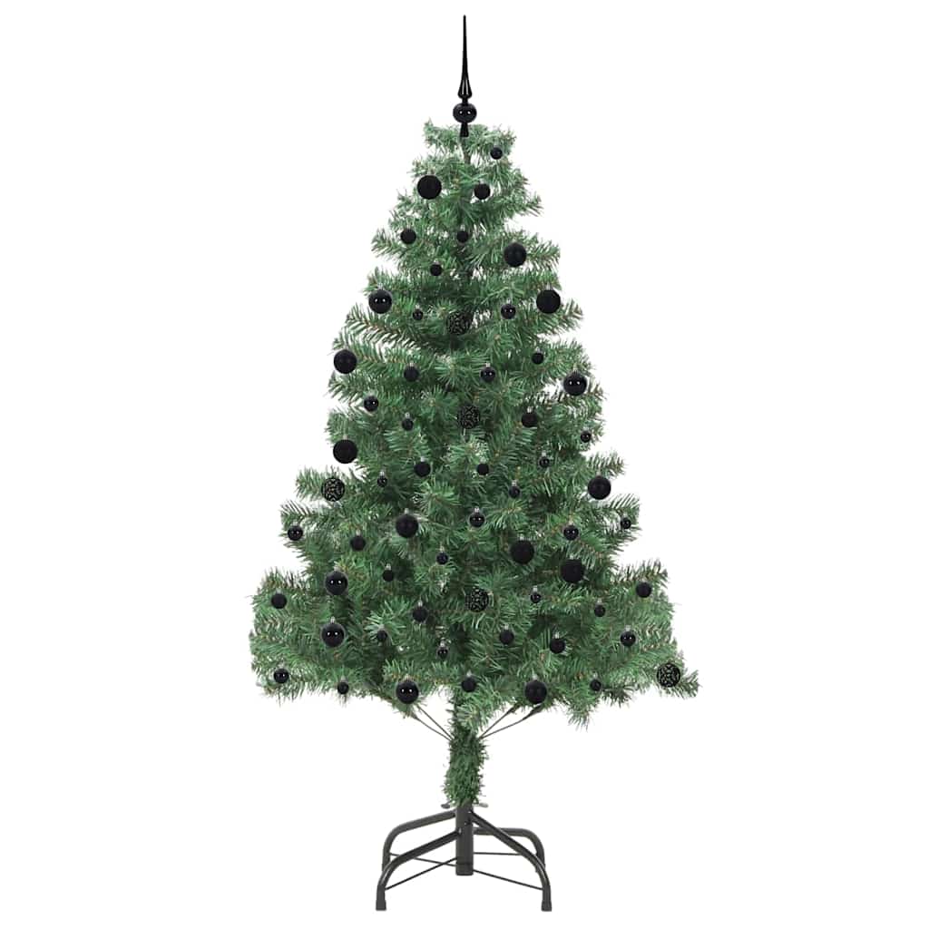 Christmas Tree with 300 LEDs with Stand Green 210 cm PVC