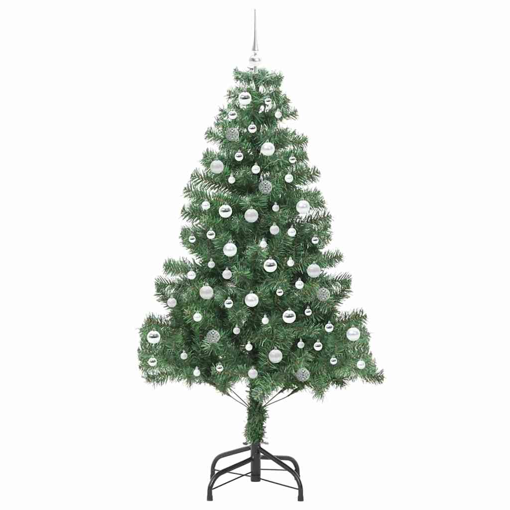 Christmas Tree with 300 LEDs with Stand Green 210 cm PVC
