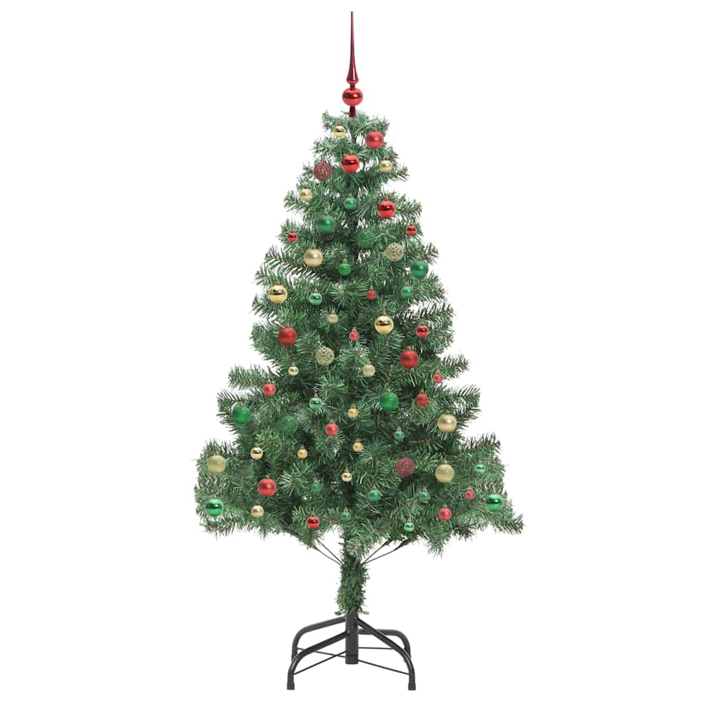 Christmas Tree with 300 LEDs with Stand Green 210 cm PVC