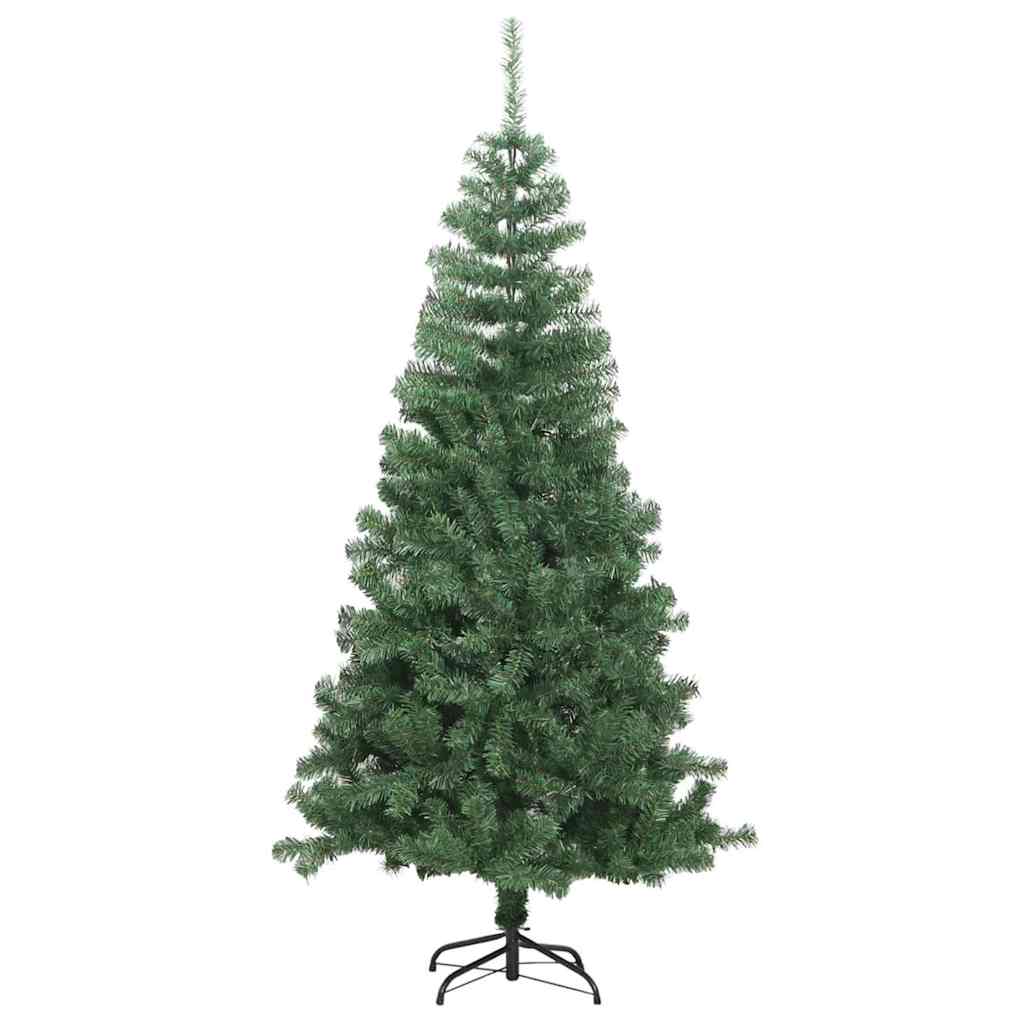 Christmas Tree with 300 LEDs with Stand Green 240 cm PVC