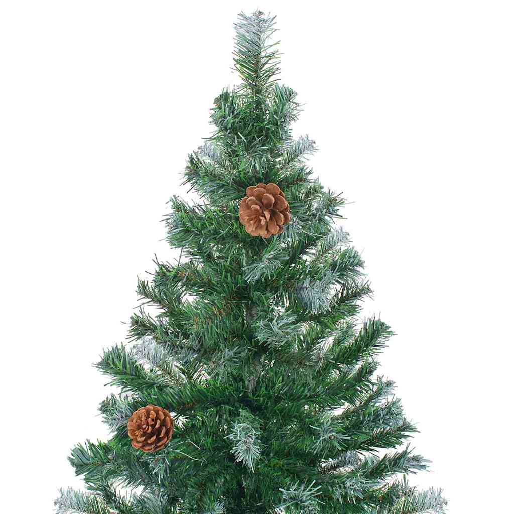 Artificial Christmas Tree with Stand Green 150 cm PVC and Steel