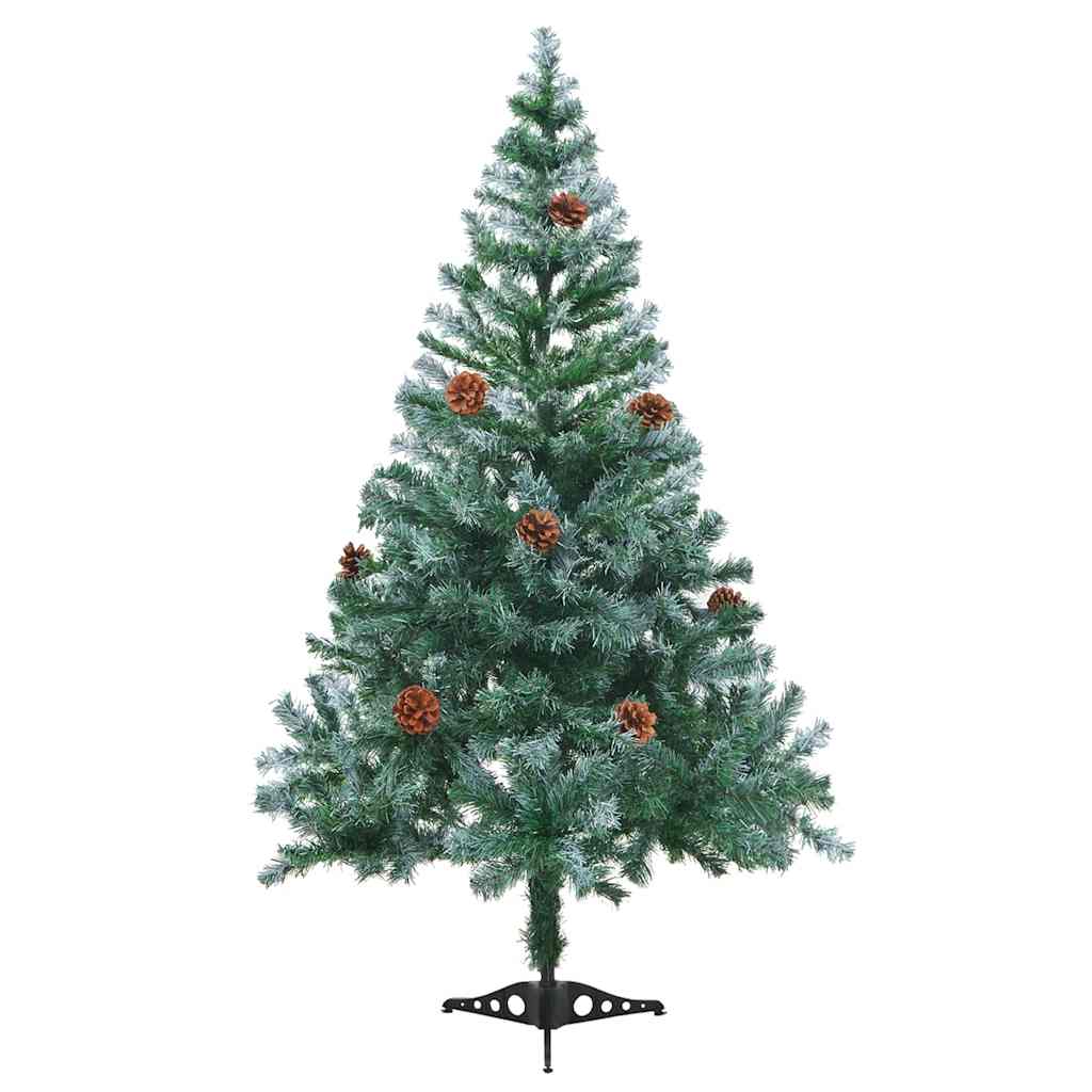 Artificial Christmas Tree with Stand Green 150 cm PVC and Steel