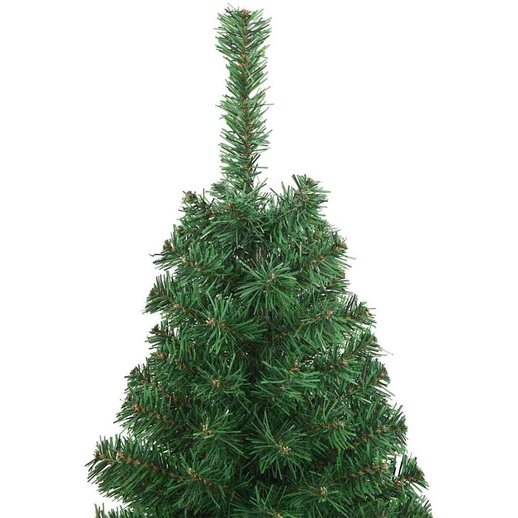 Artificial Christmas Tree with 150 LEDs with Stand Green 120 cm