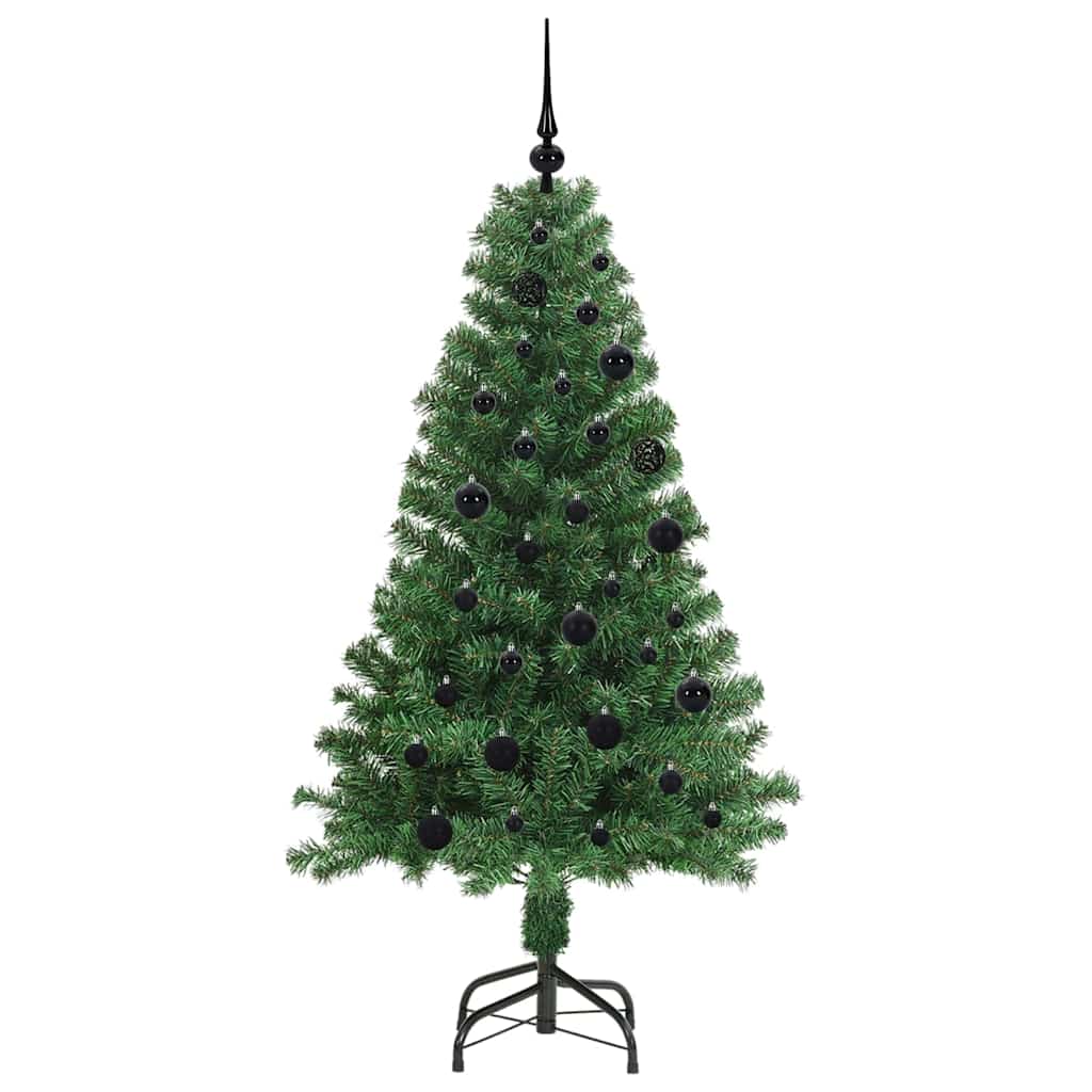 Artificial Christmas Tree with 150 LEDs with Stand Green 150 cm