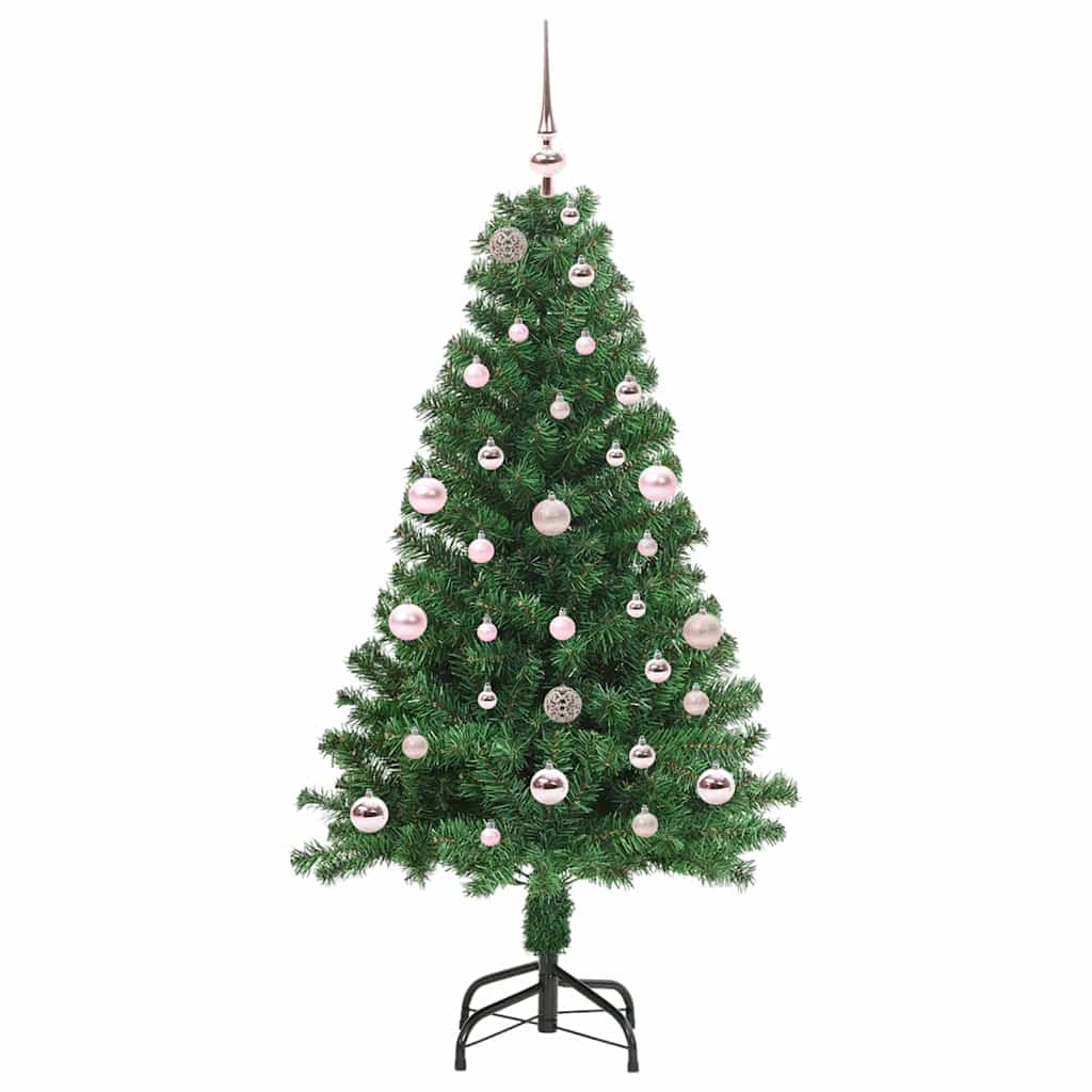 Artificial Christmas Tree with 150 LEDs with Stand Green 150 cm