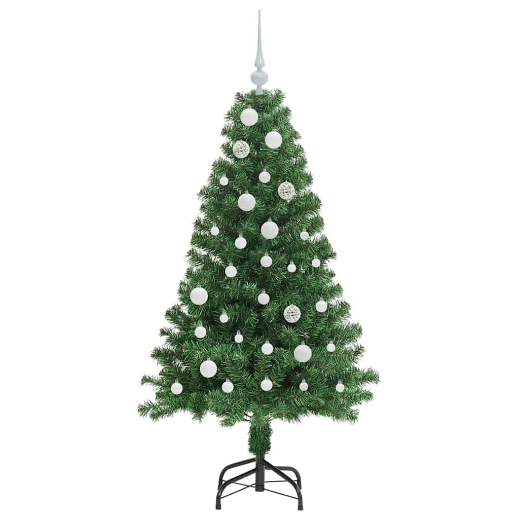 Artificial Christmas Tree with 150 LEDs with Stand Green 150 cm
