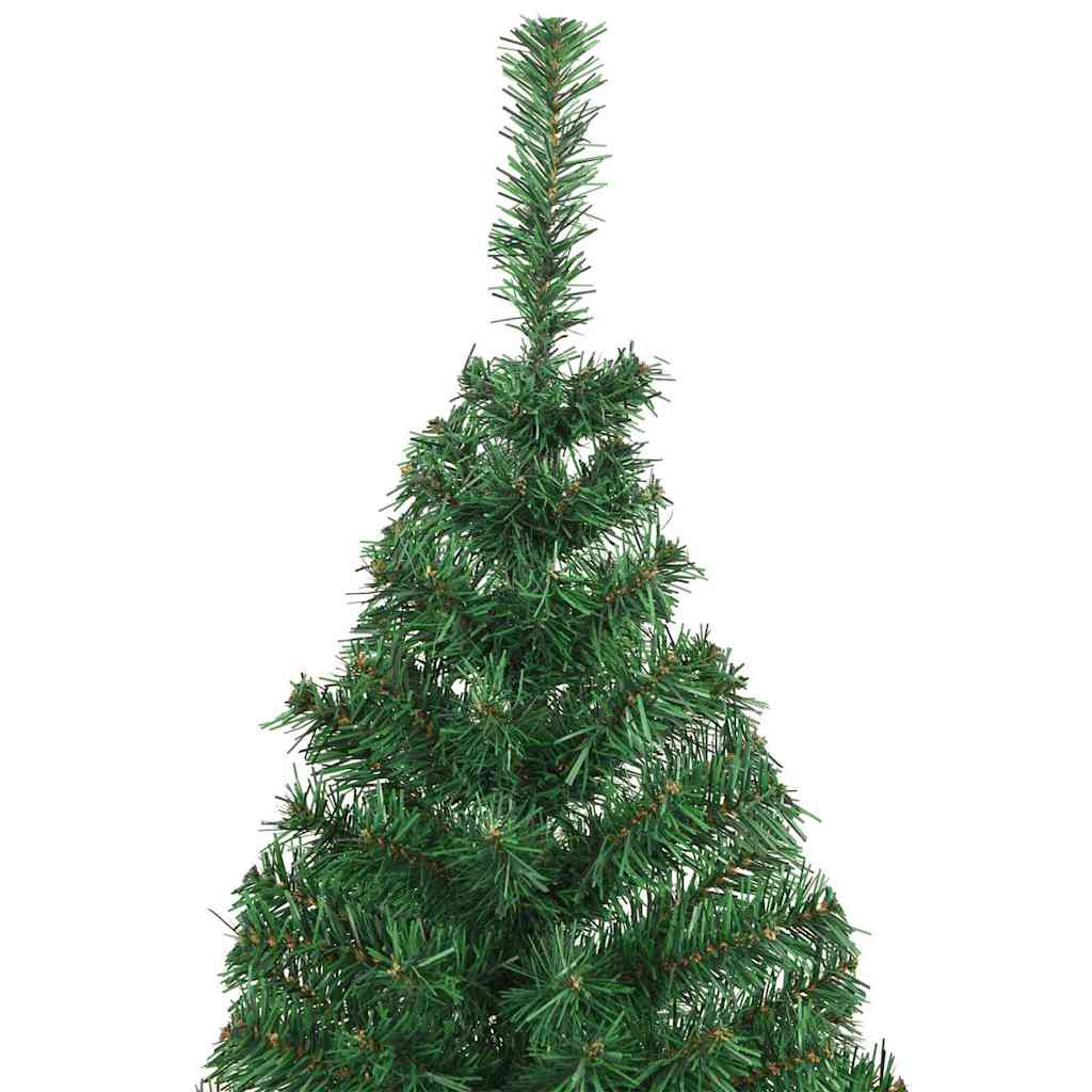 Artificial Christmas Tree with 300 LEDs with Stand Green 180 cm