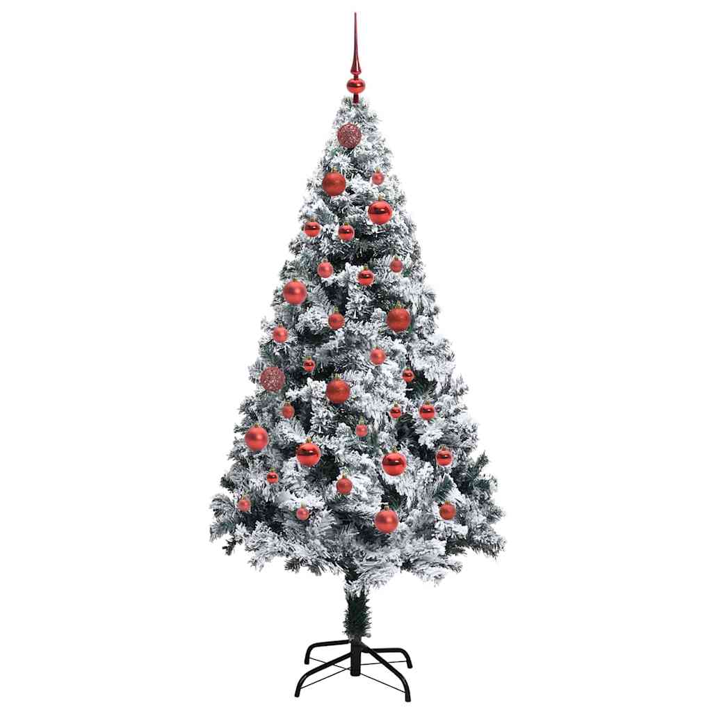 Artificial Christmas Tree with 150 LEDs with Stand Green 150 cm