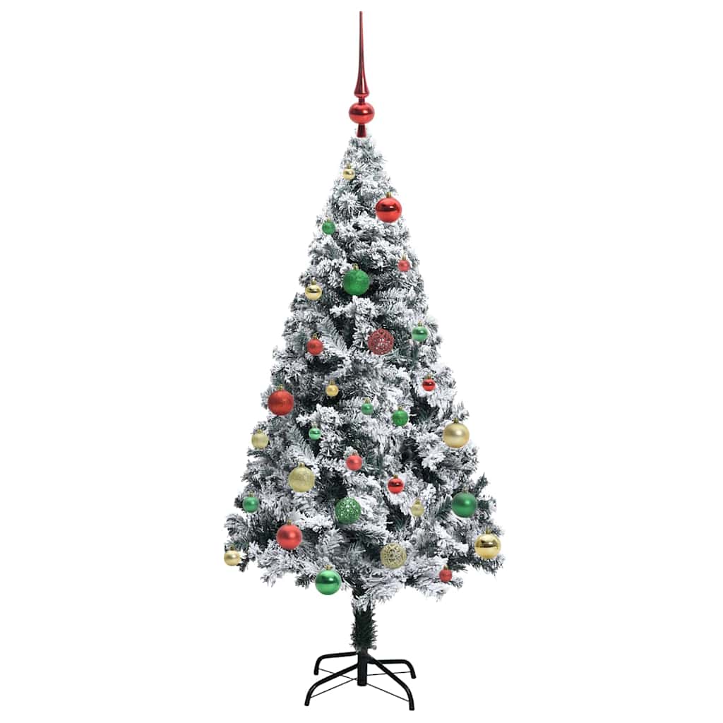 Artificial Christmas Tree with 150 LEDs with Stand Green 150 cm