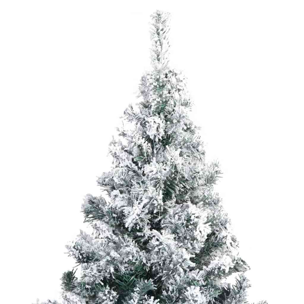 Artificial Christmas Tree with 300 LEDs with Stand Green 180 cm