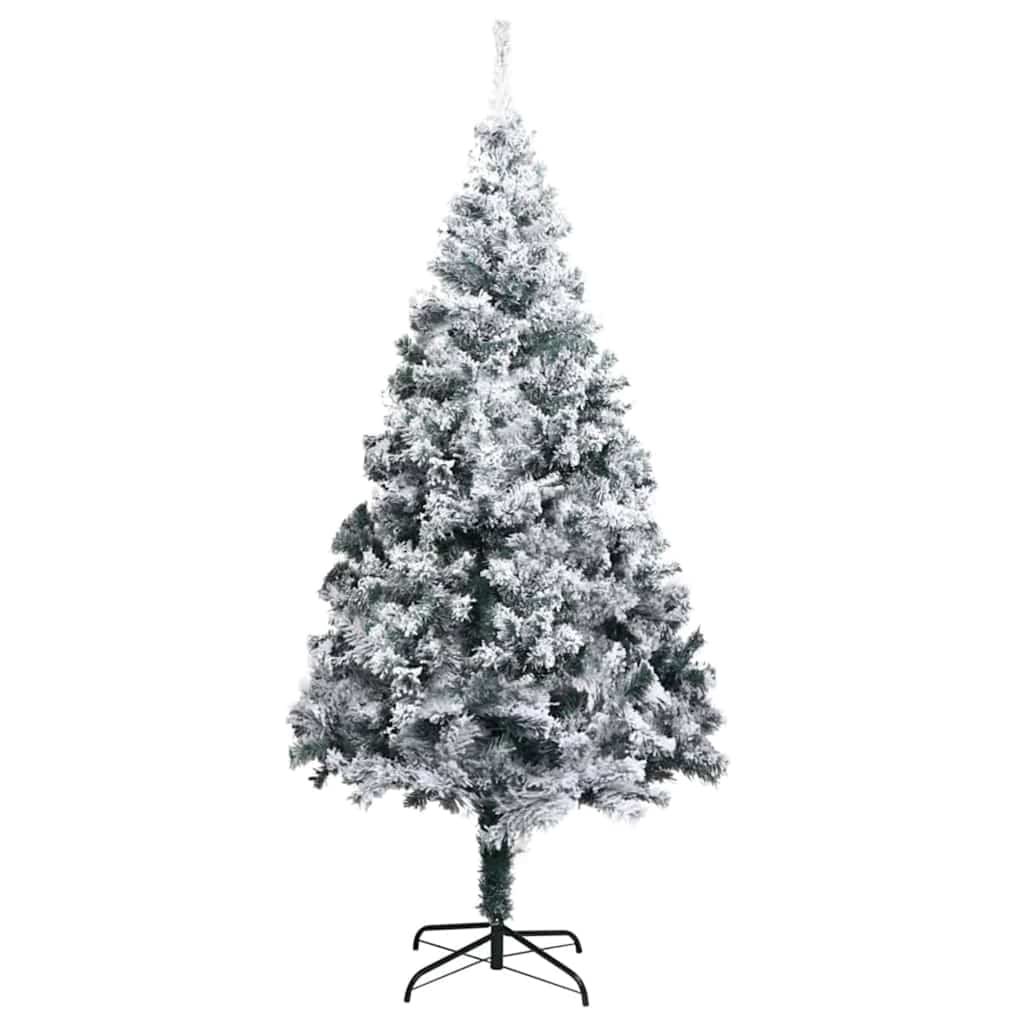 Artificial Christmas Tree with 300 LEDs with Stand Green 180 cm