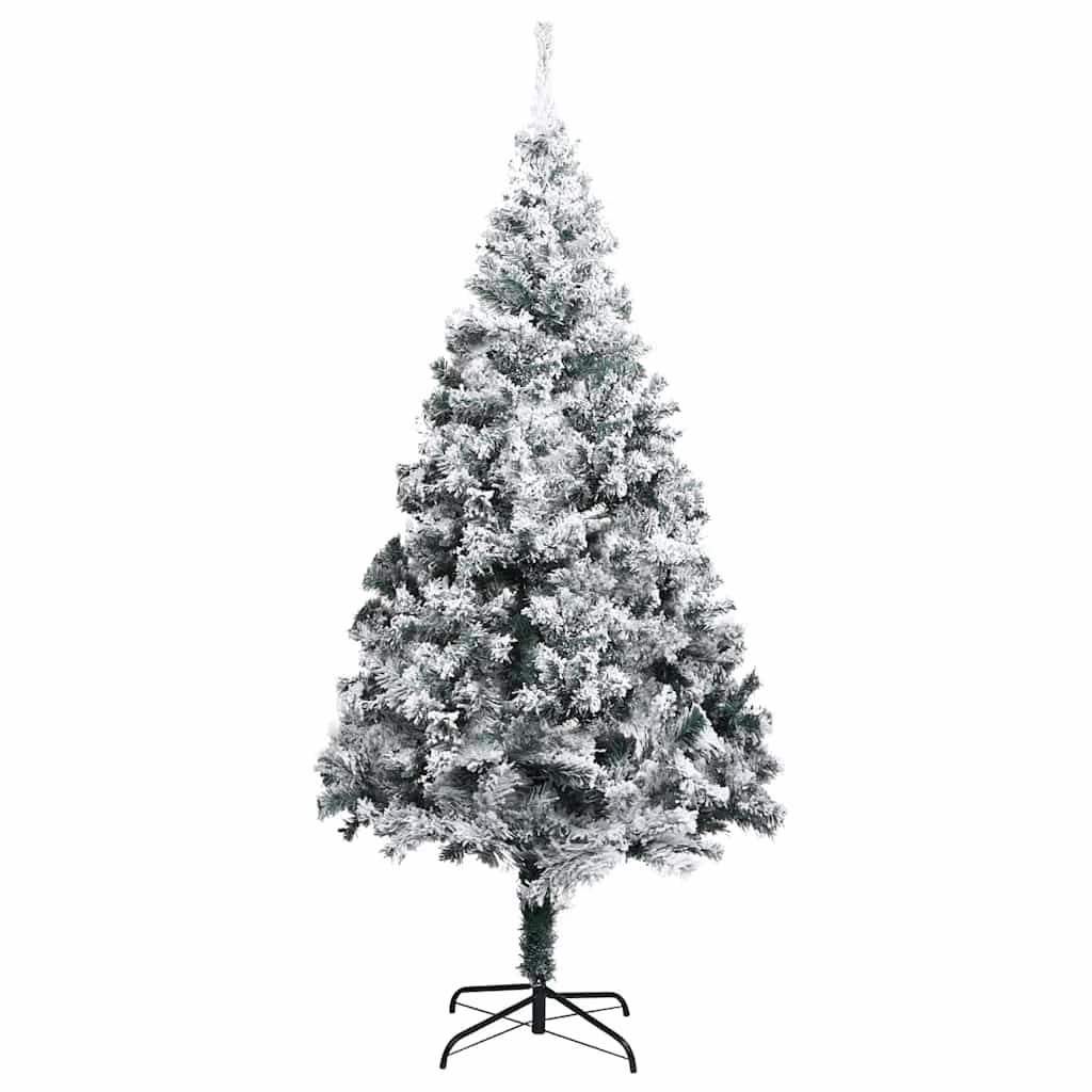 Artificial Christmas Tree with 300 LEDs with Stand Green 240 cm