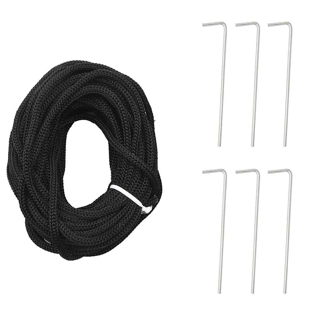 LED Christmas Tree with 390 LEDs Warm White 250 cm Iron