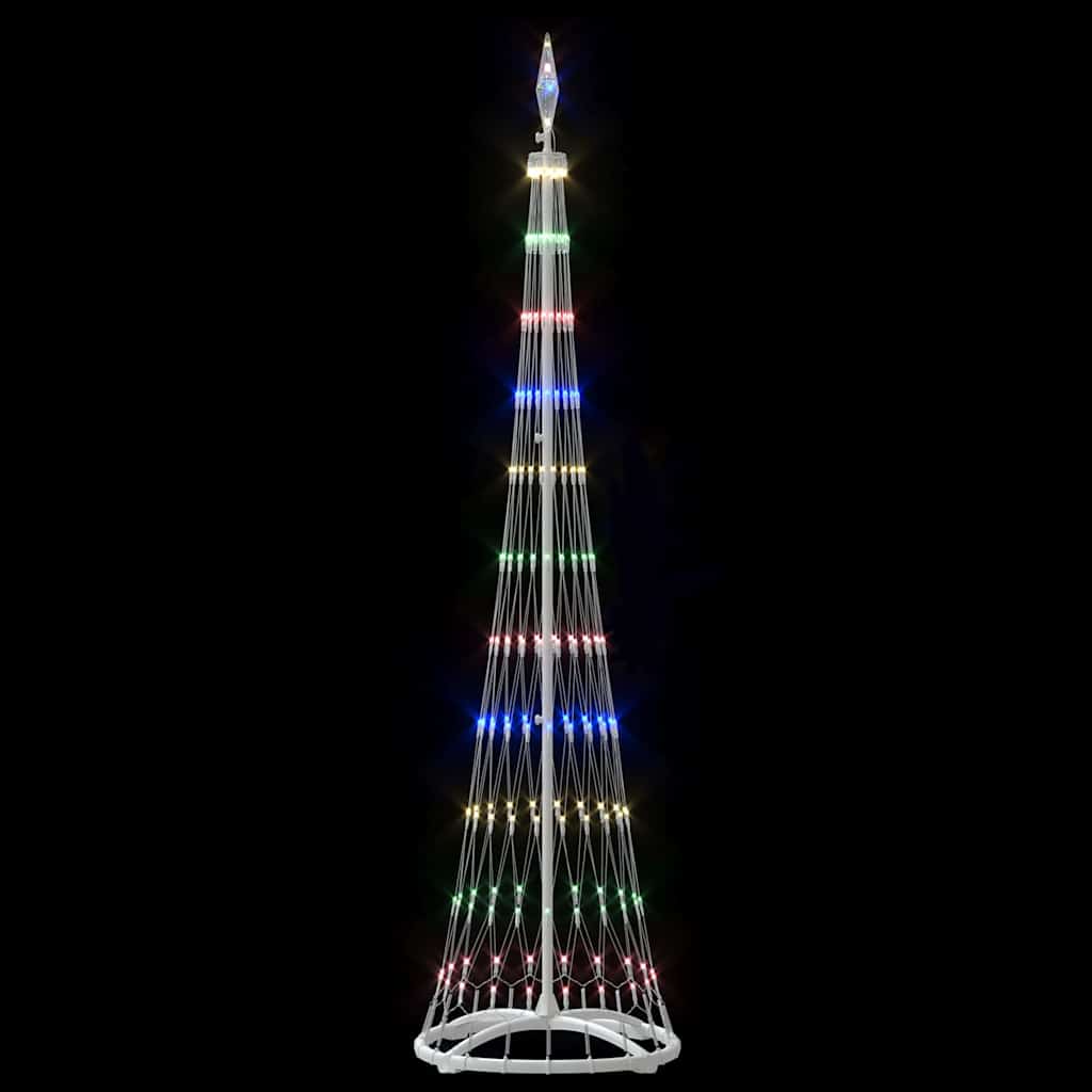 LED Christmas Tree Multicolour 51 x 51 x 190 cm Metal