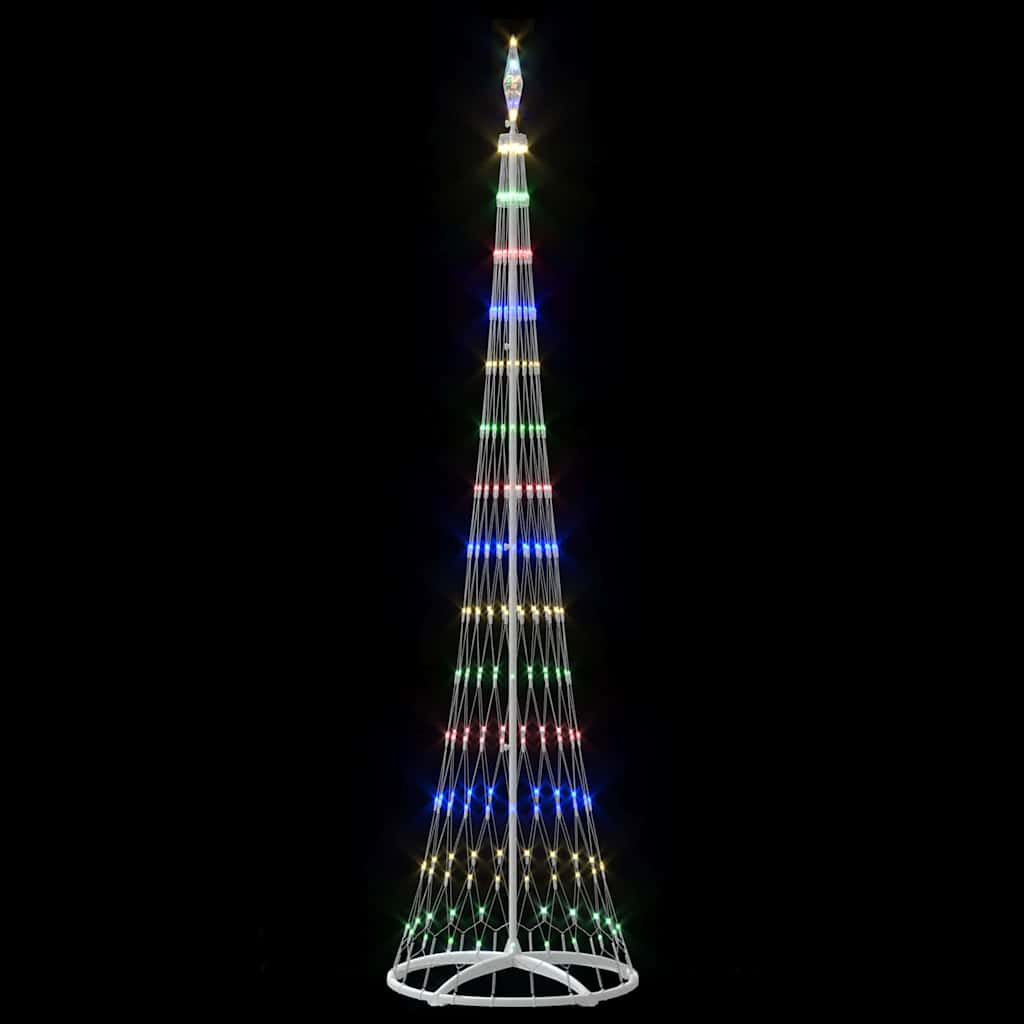 LED Christmas Tree Multicolour 70 x 70 x 250 cm Metal