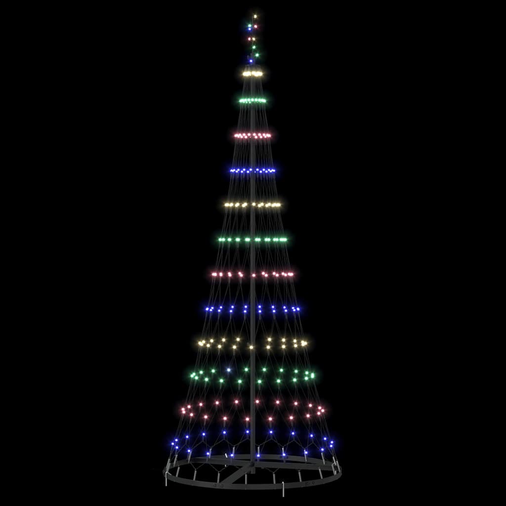 LED Christmas Tree Multicolour 71 x 71 x 184.5 cm Metal