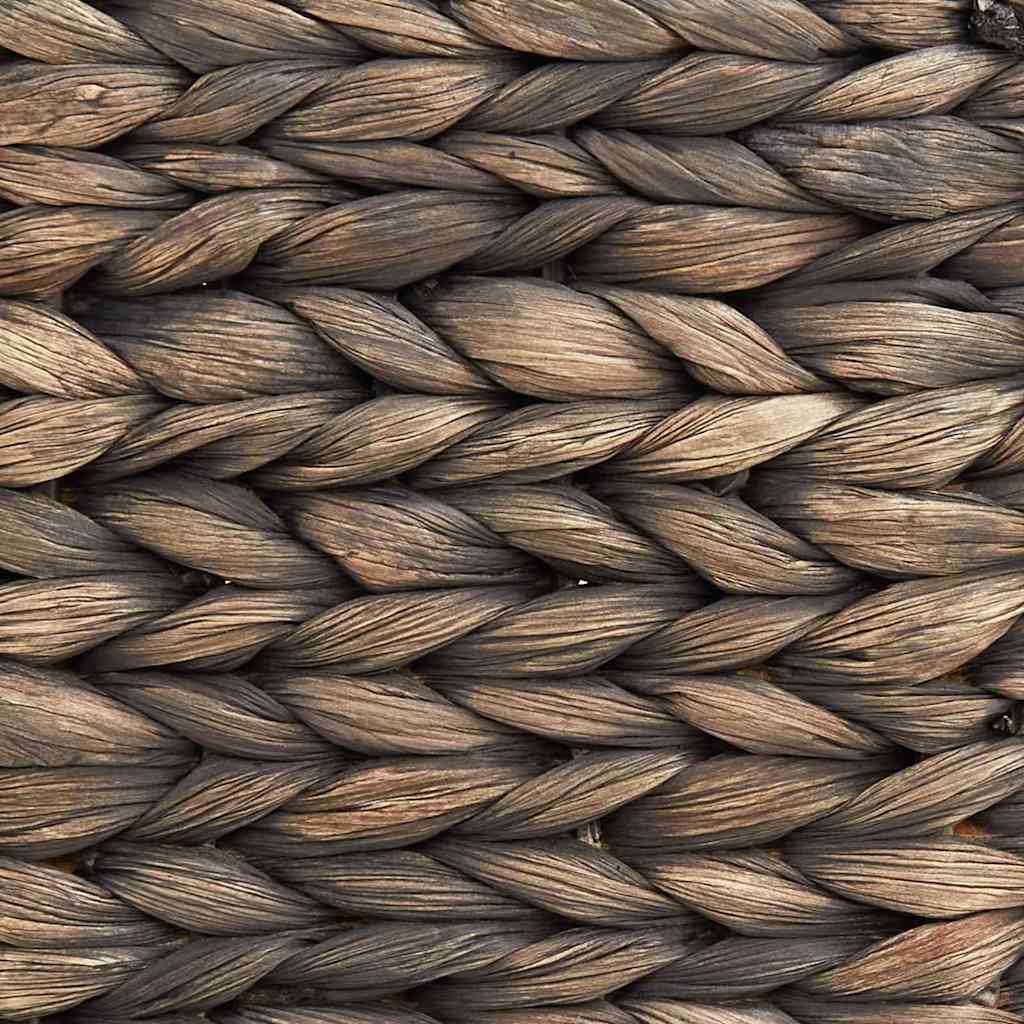 Christmas Tree Collar Black 60 x 60 x 22 cm Water hyacinth