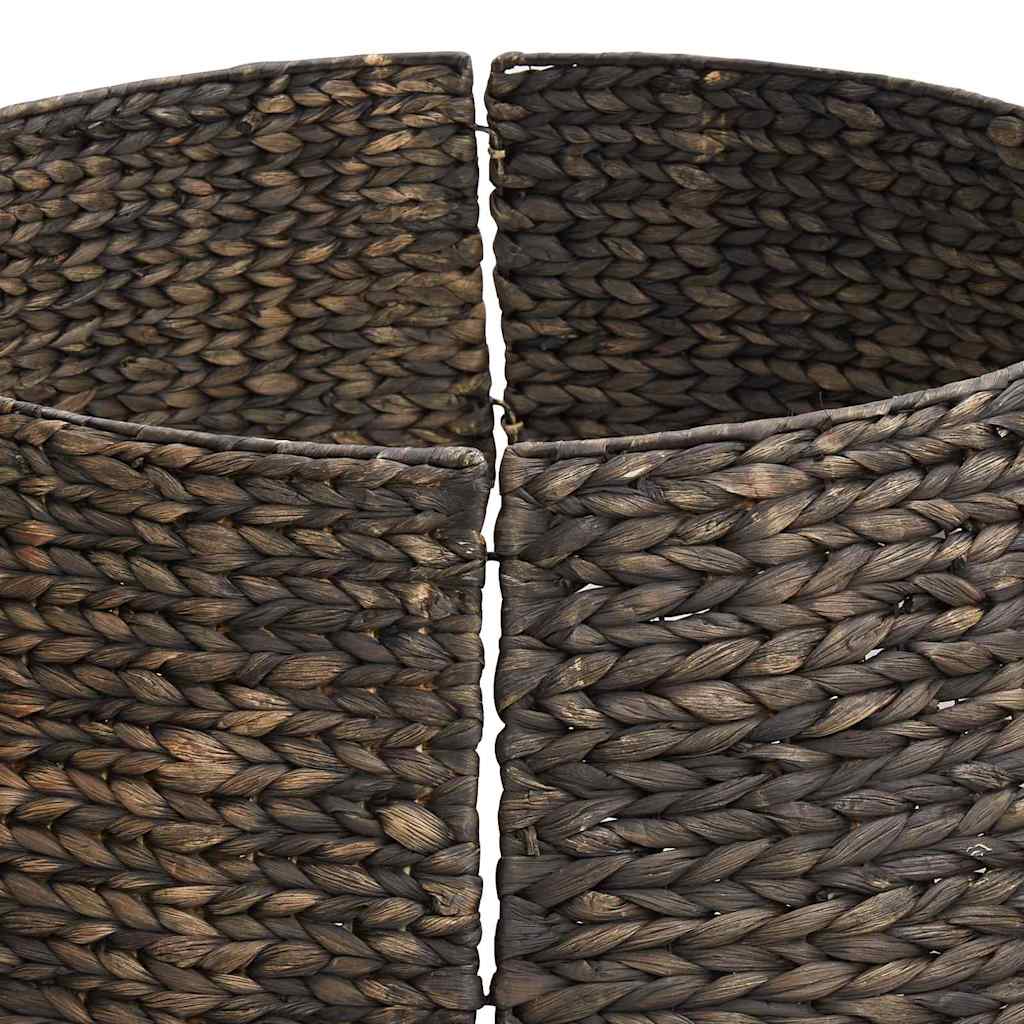 Christmas Tree Collar Black 90 x 90 x 28 cm Water hyacinth