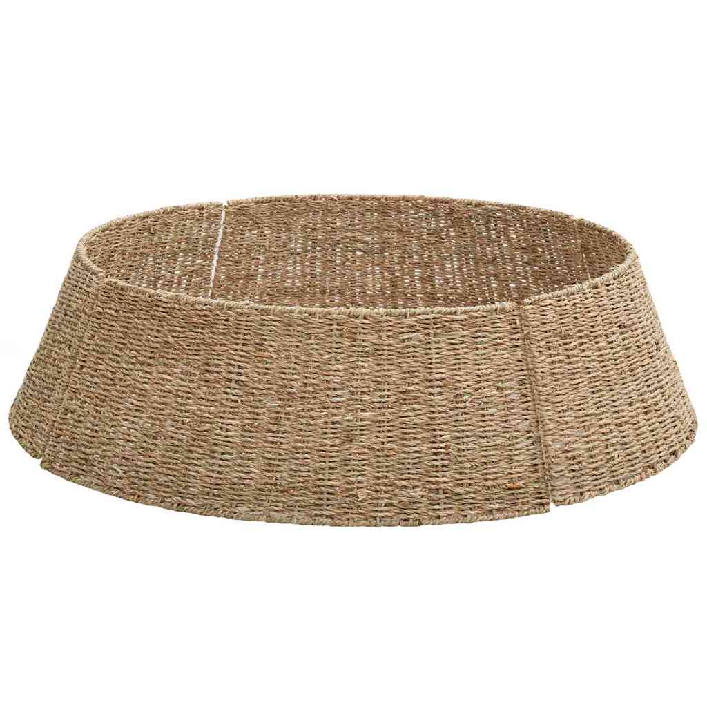 Christmas Tree Collar Brown 105 x 105 x 28 cm Seagrass