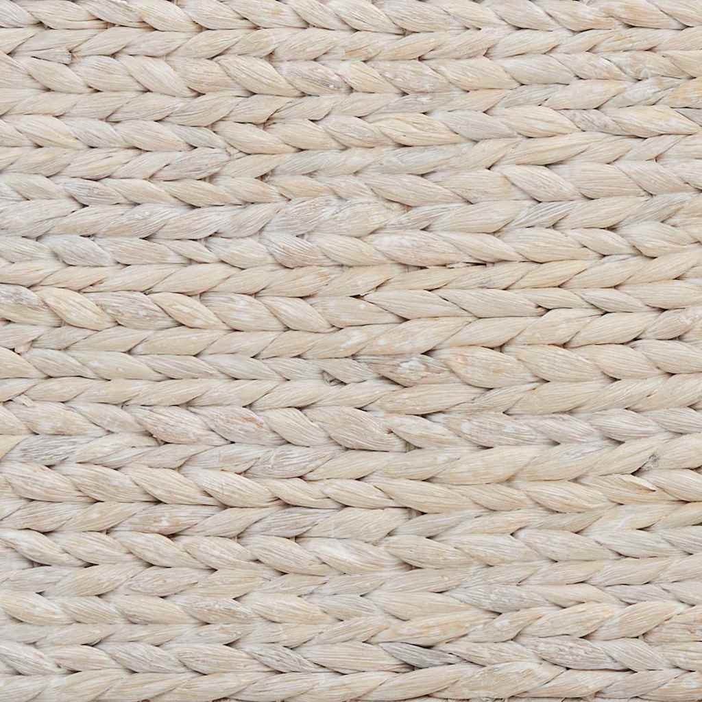 Christmas Tree Collar White 50 x 50 x 25 cm Water Hyacinth