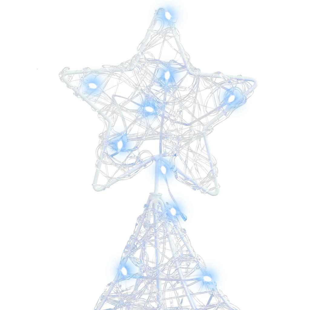 Christmas Tree with 160 LEDs Cold white 150 cm Acrylic