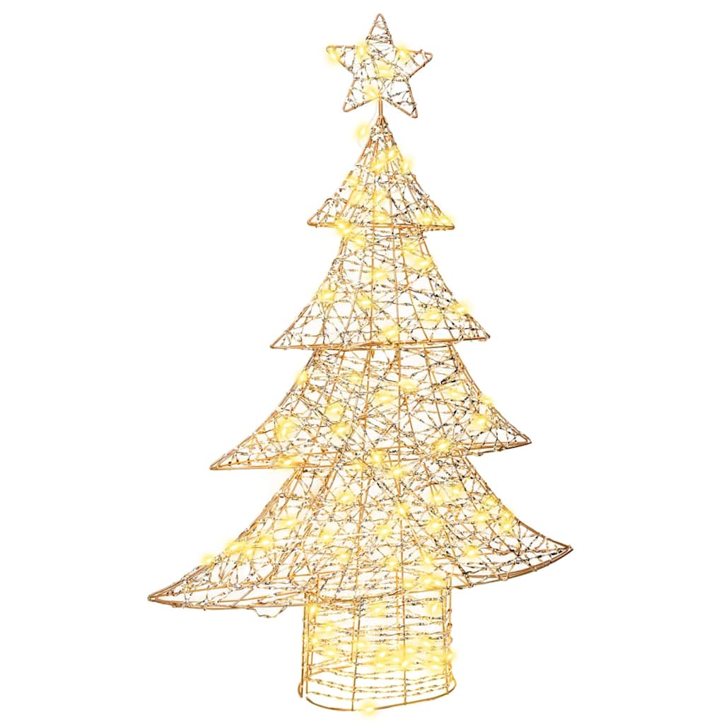 Christmas Tree with 120 LEDs Warm white 120 cm PET