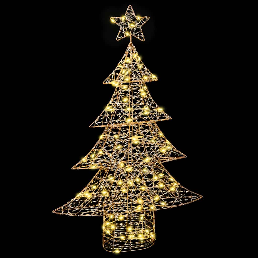 Christmas Tree with 120 LEDs Warm white 120 cm PET
