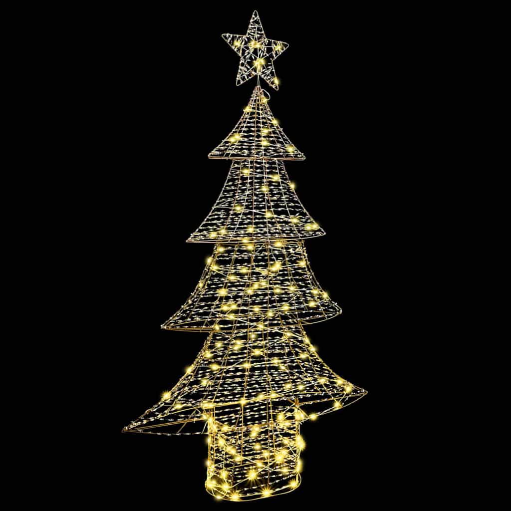 Christmas Tree with 160 LEDs Warm white 150 cm PET