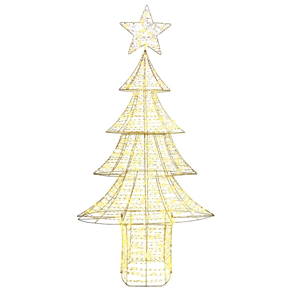 Christmas Tree with 240 LEDs Warm white 180 cm PET