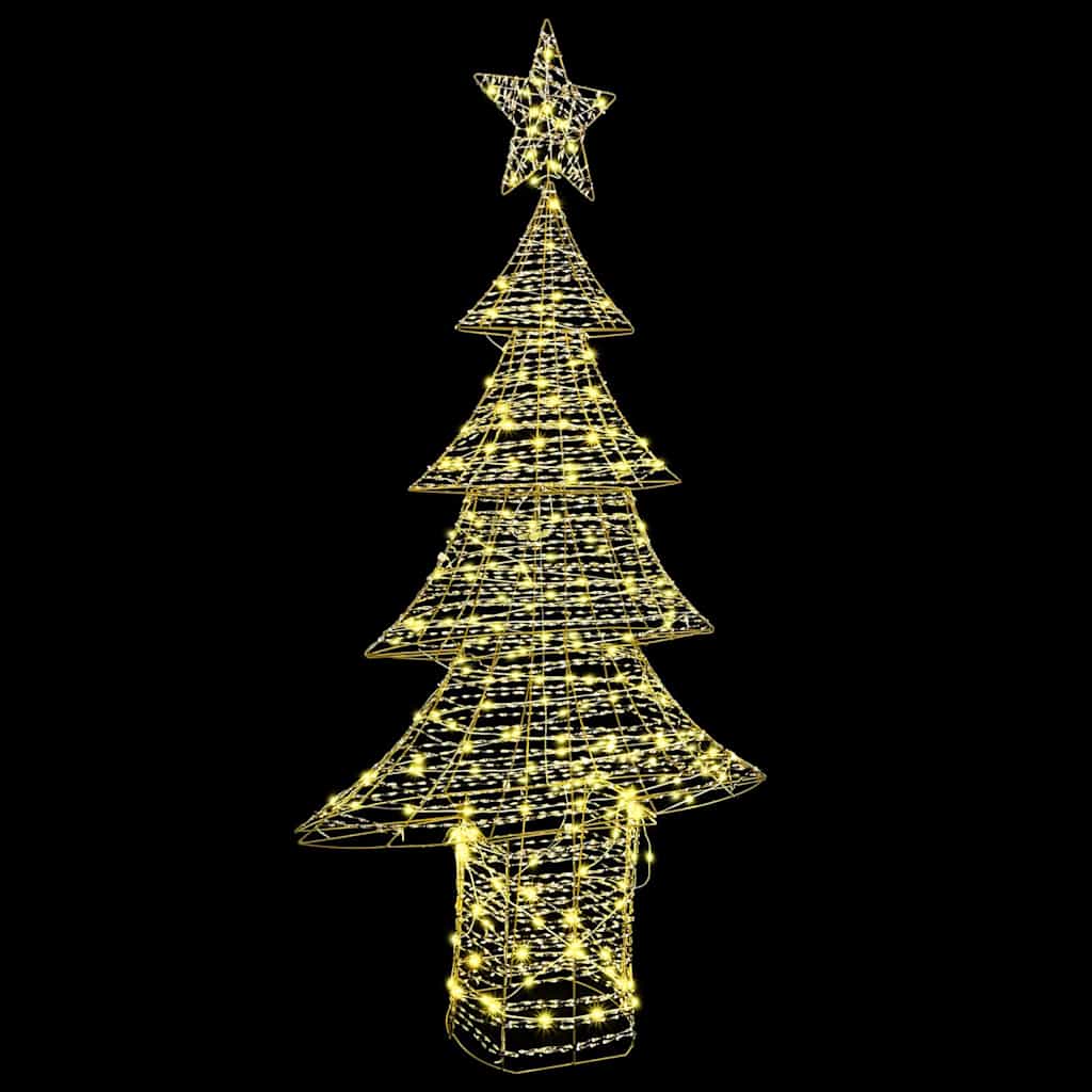 Christmas Tree with 240 LEDs Warm white 180 cm PET