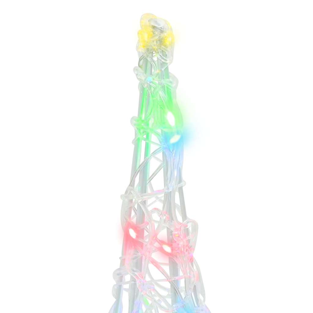 Christmas Tree 3 pcs Multicolour 20 x 20 x 80 cm Acrylic