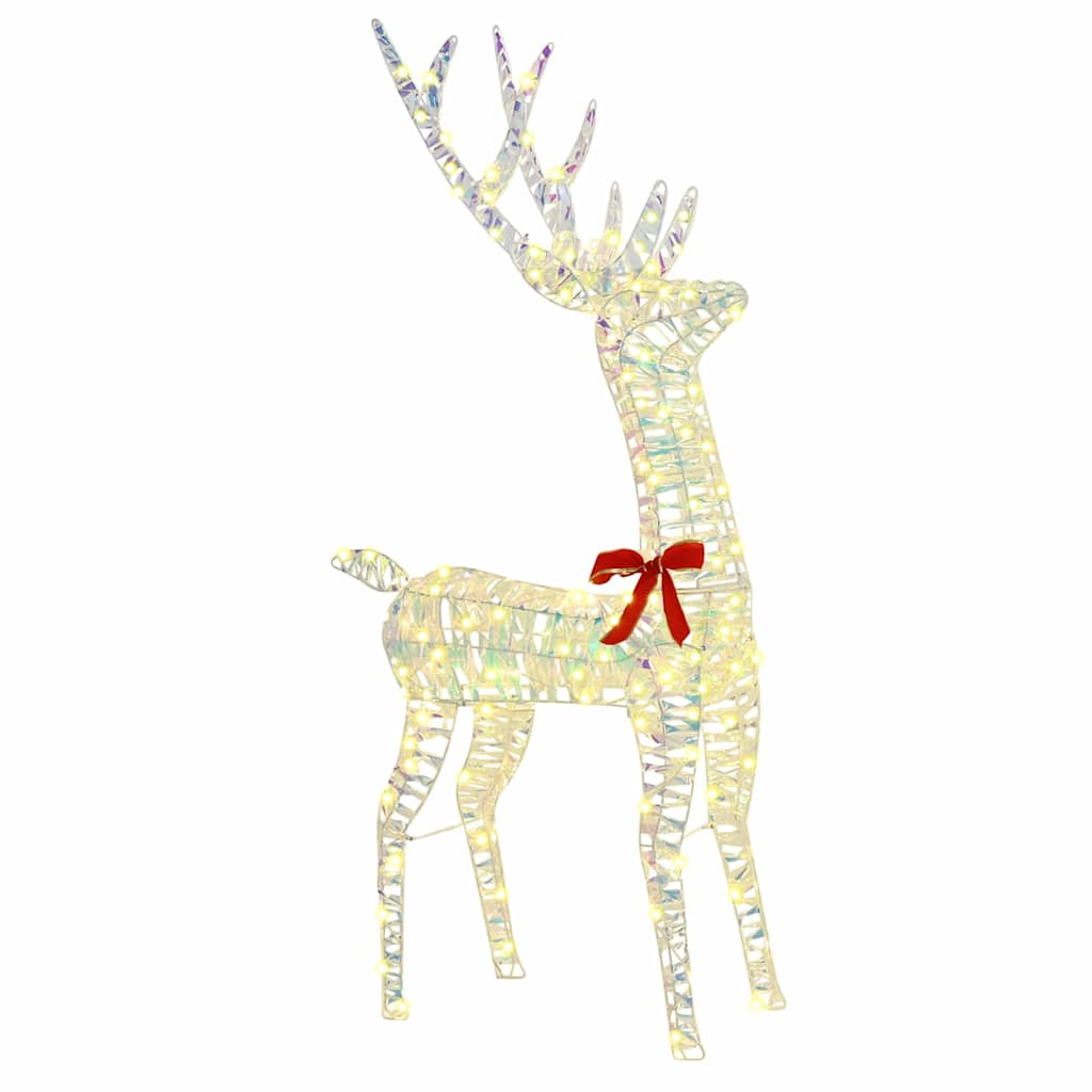 Reindeer Family 3 pcs Warm white 67 x 26 x 127 cm PET
