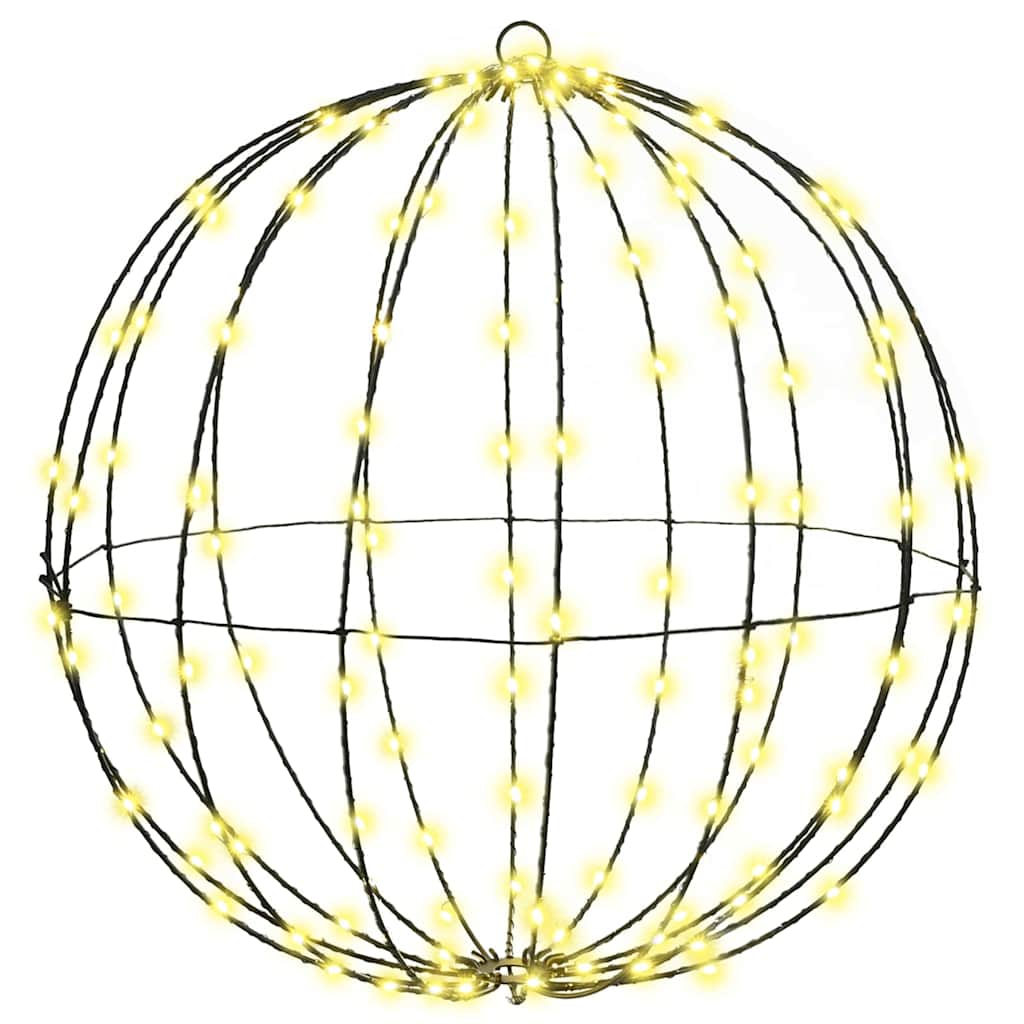 Ball with 160 LEDs Warm white 50 cm Metal
