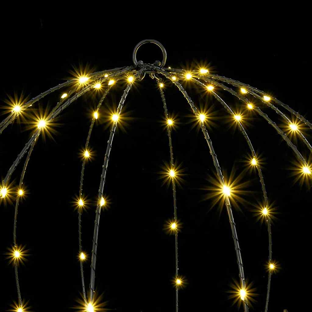 Ball with 192 LEDs Warm white 60 cm Metal