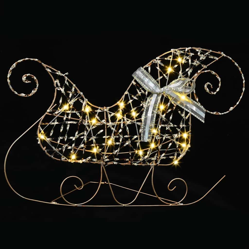 LED Reindeers with 60 LEDs 3 pcs Warm White PET