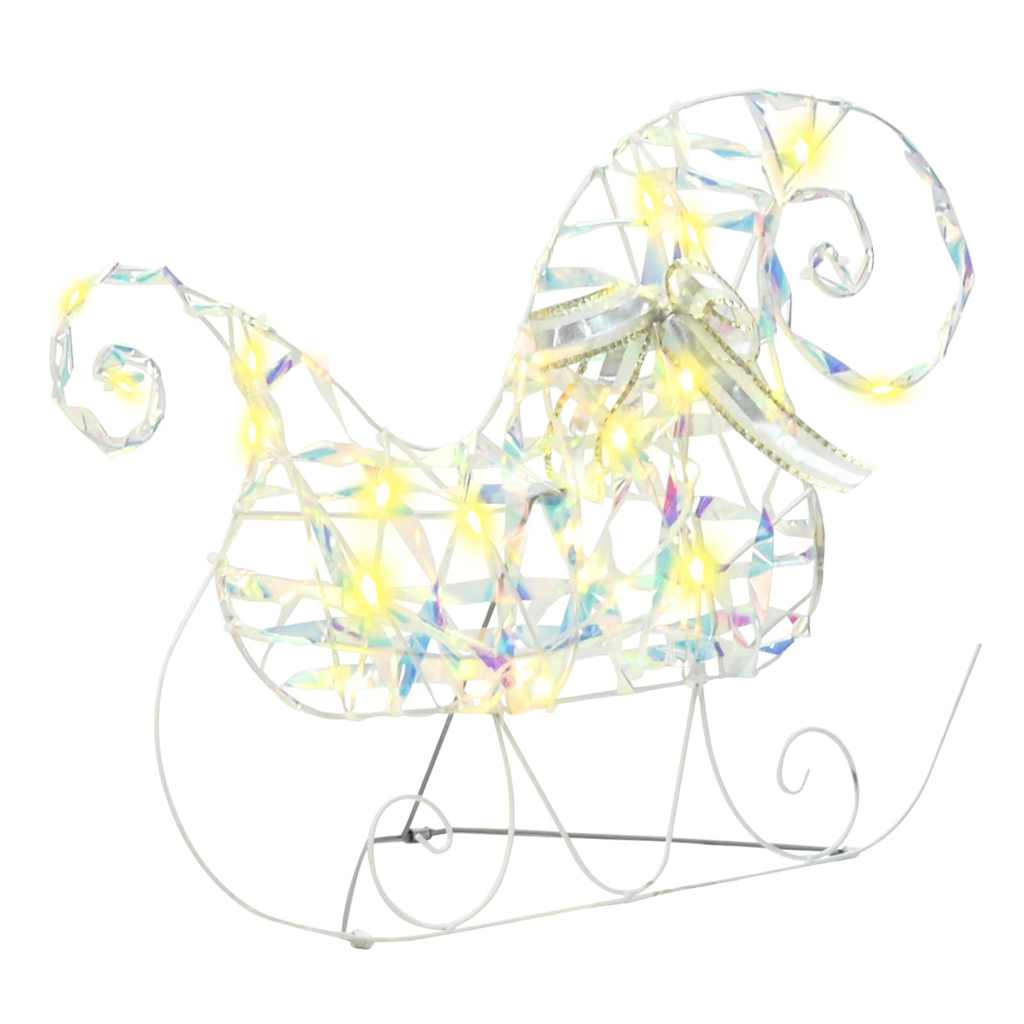 LED Reindeers with 60 LEDs 3 pcs Warm White PET