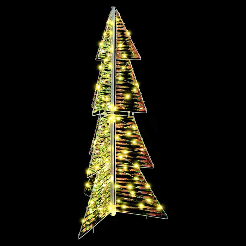Christmas Tree with 100 LEDs Warm White 120 cm PET