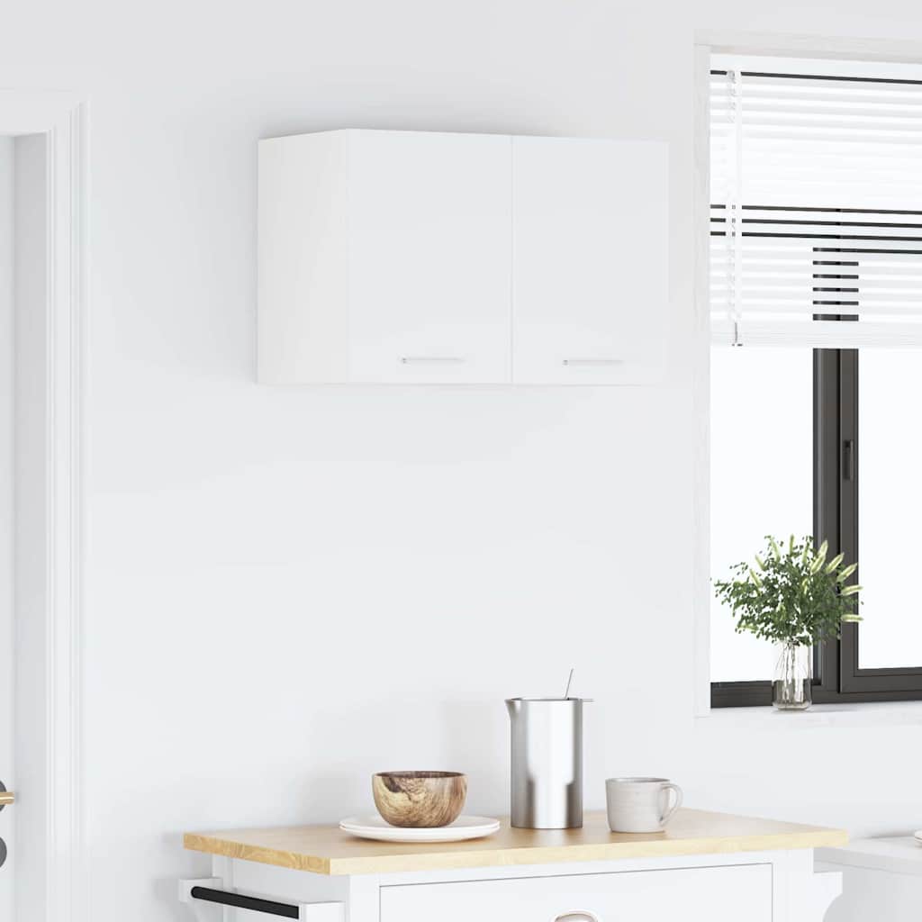 Hanging Cabinet with Shelf Riga 2 pcs White 30 x 31 x 40 cm