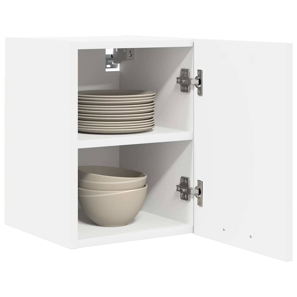 Hanging Cabinet with Shelf Riga 2 pcs White 30 x 31 x 40 cm