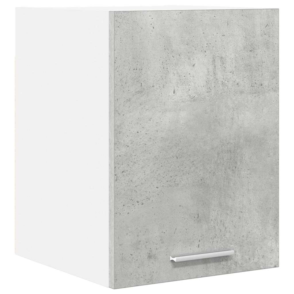 Hanging Cabinet Riga Concrete Grey and White 30 x 31 x 40 cm